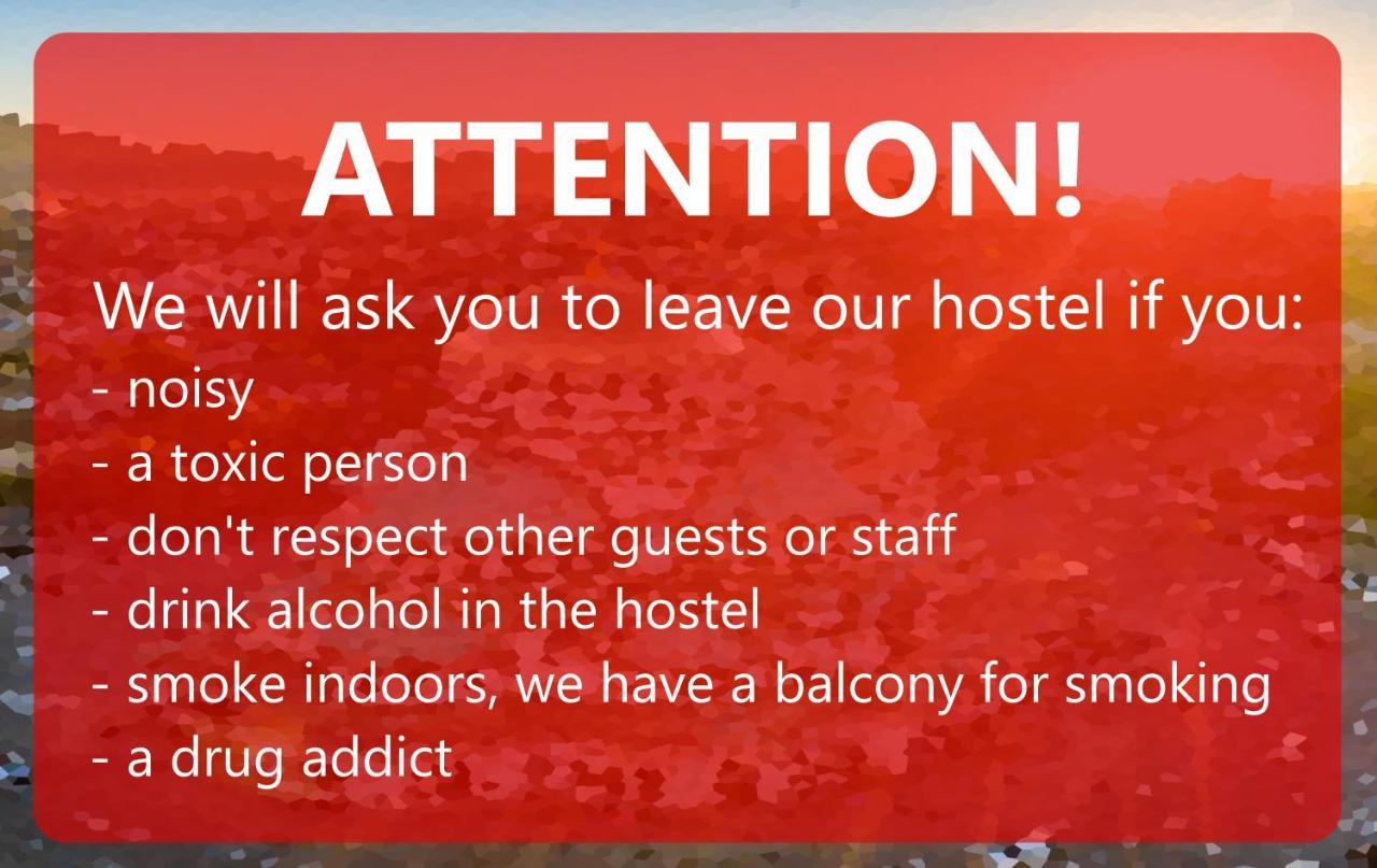 "No Party & Many Rules" Hostel N1 София Екстериор снимка